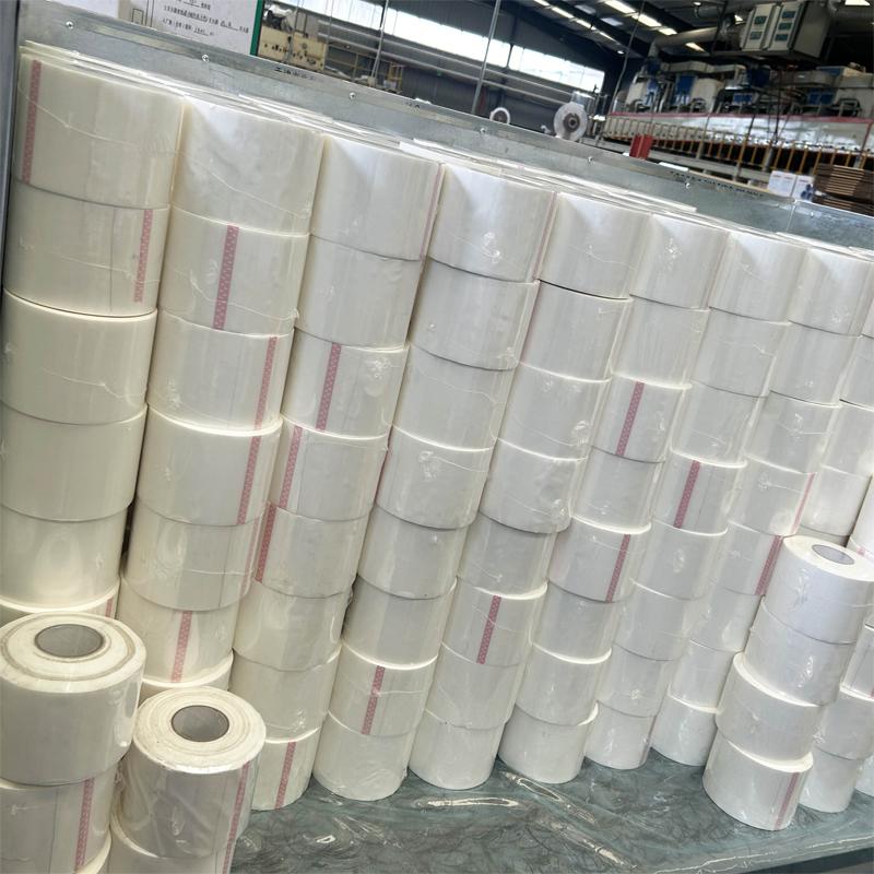 4" x 180ft white shrink wrap tape 3