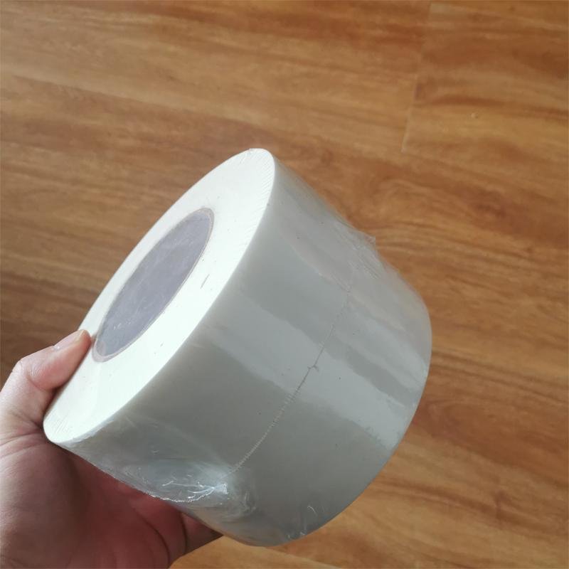 4" x 180ft white shrink wrap tape 5
