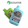 Ecigator 12ml E Juice Rechagreable Cigarro Eletronico De Vapor Cigarette 1