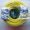 Spring skeleton grouting pipe PVC grouting pipe 8 * 12 one-time grouting pipe 3