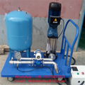 Borehole permeability test pneumatic