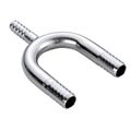 1/4 Hose Barb Stainless Steel 3 Way Tee