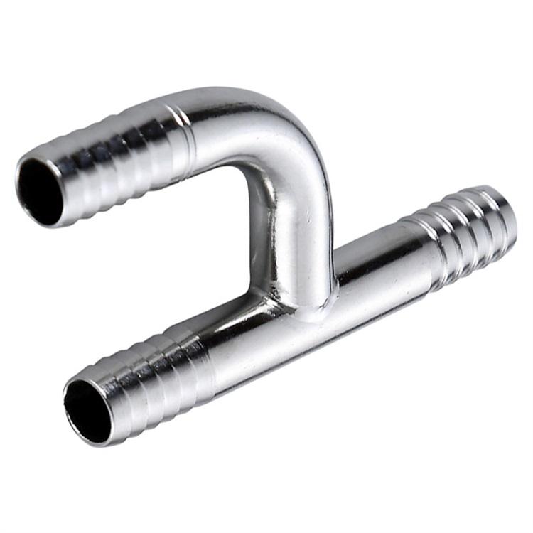 stainless steel manifold barbed tee beer dispenser tube 4