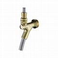 Drink Dispenser Brass forged Chrome Plated polished Draft Beer Tap Faucet for ke