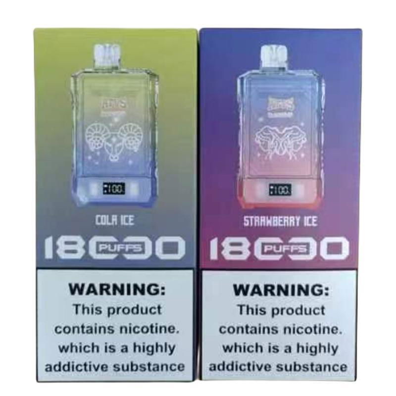 Original ATVS Warship 18000 Disposable electronic cigarette 25ml Prefilled Vapor 5