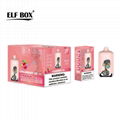 24hr shipping Vape Box Original ELF BOX 12000 Puffs Disposable E Cigarettes 25ml 3