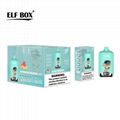 24hr shipping Vape Box Original ELF BOX 12000 Puffs Disposable E Cigarettes 25ml 4