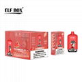 24hr shipping Vape Box Original ELF BOX 12000 Puffs Disposable E Cigarettes 25ml 5