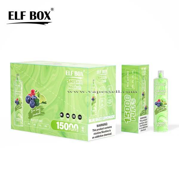 Elf Box Shisha Hookah 15000 Puffs mesh coil 0%2%3%5% nicotine disposable vape 5