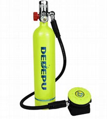 7 CF/ 1 Liter Mini Scuba Tank