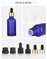 5ml round shoulder dropper stock solution bottle spot essence liquid glass sampl 3