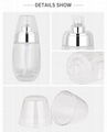 30ml egg shaped liquid foundation bottle spot cosmetics glass bottle packaging m 3