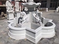 Customized White Marble Pegasus Fountain 1