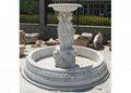 Customized outdoor simple character-shaped fountain