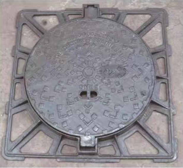 D400 Ductile iron manhole cover  1