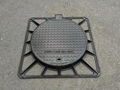 D400 Ductile iron manhole cover  1