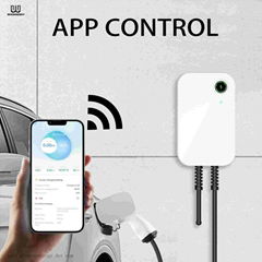 EV Charging Station NEMA 14-50 Plug, SAE J1772 Connector APP Version