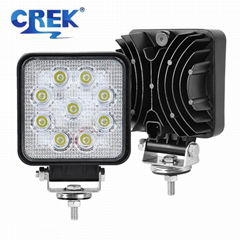 4 Inch 27W Square LED Flood Work Light