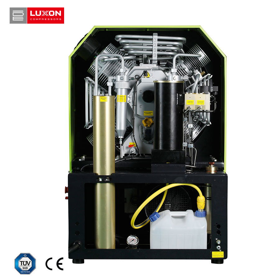 700-1000L/min Vertical Automatic Breathing Air Scuba High Pressure Compressor 5