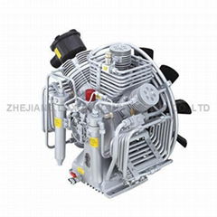 Block F 400L/min High Pressure Breathing Air Compressor Pump Head