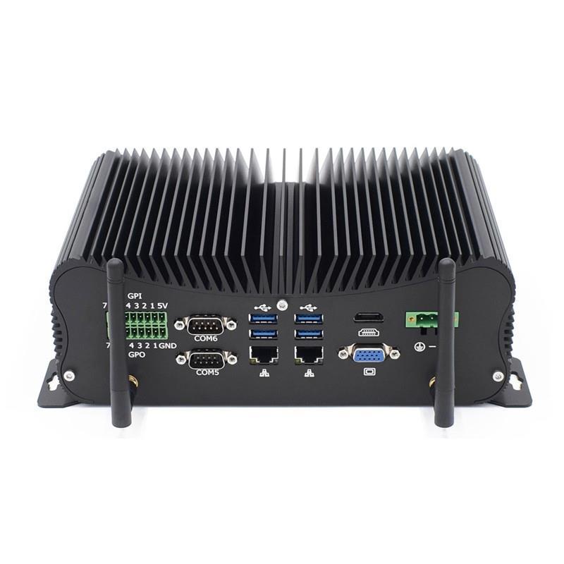 DC9-36V Barebone  Industrial Fanless PC with i5 4200U  GPIO  Function 3