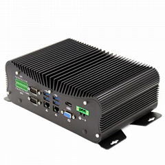 DC9-36V Barebone  Industrial Fanless PC with i5 4200U  GPIO  Function