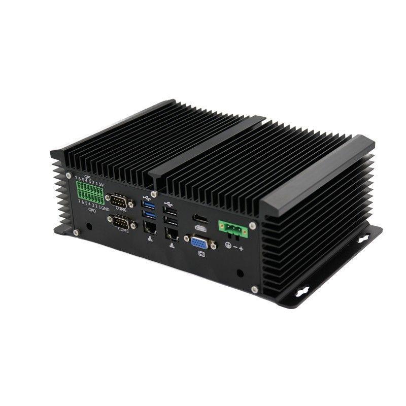 Industrial 4 Lan 12 COM Serial Ports MINI PC BOX PC 5