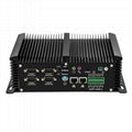 Industrial 4 Lan 12 COM Serial Ports MINI PC BOX PC