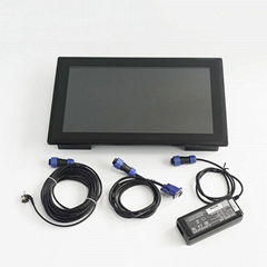 Waterproof  15 inch Industrial LCD Displays with Extended Temperature Ran