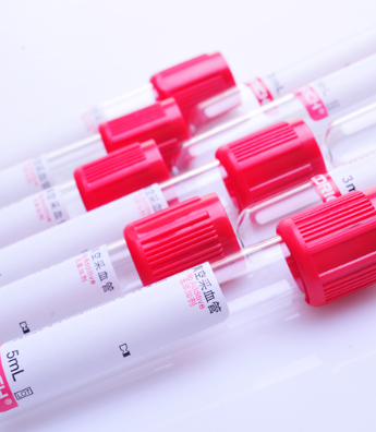 No Additive Plain Tubes Evacuated Blood Collection Sreum Tube, Test Tube for Blo