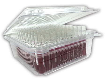 Disposable Transparent Vacuum Blood Tube Container