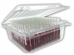 Disposable Transparent Vacuum Blood Tube Container
