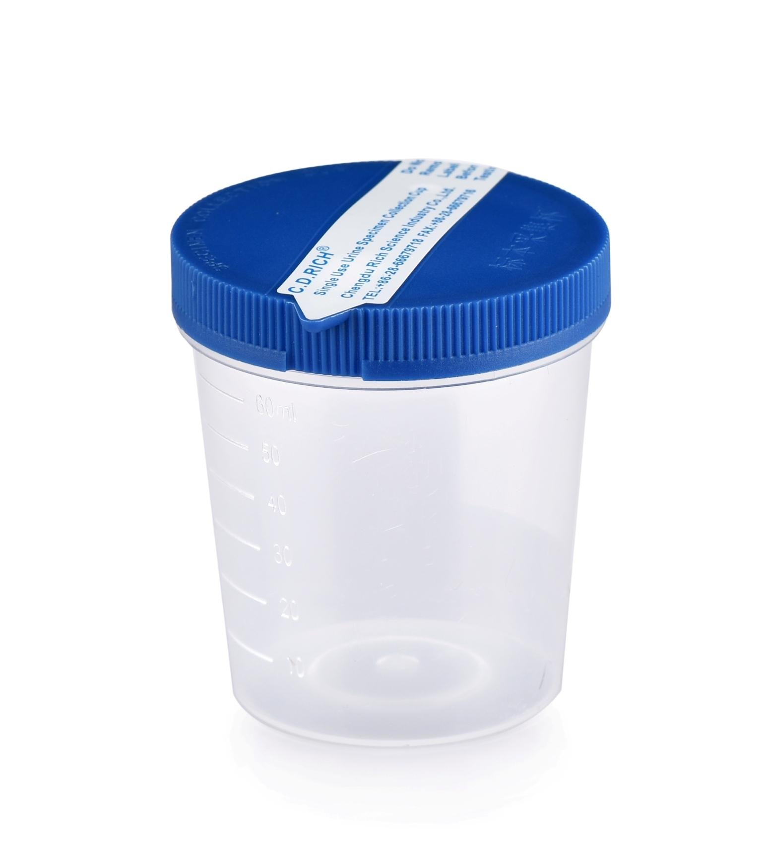 Disposable Single-use Urine Specimen Container, PP Material 2
