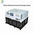 Custom Made BMS LiFePO4 Lithium Battery-MPPT Controller-AC Charger for Vehicle