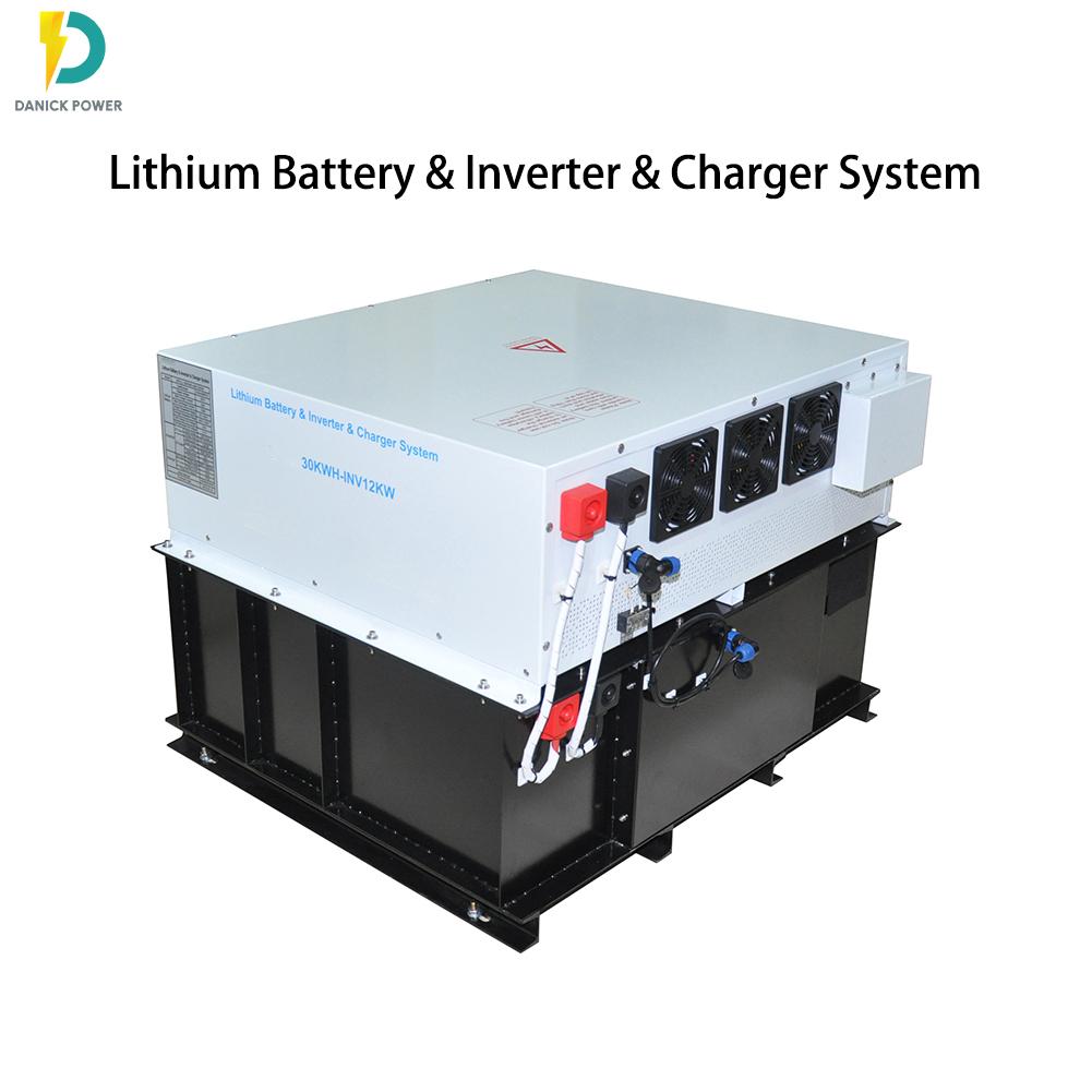 off grid solar lithium battery system 30KWH-12KW for mobile application 3