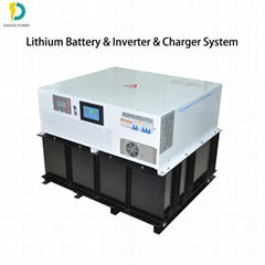 off grid solar lithium battery system 30KWH-12KW for mobile application