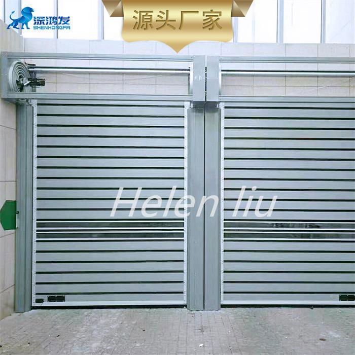 Hard fast rolling shutter door  2