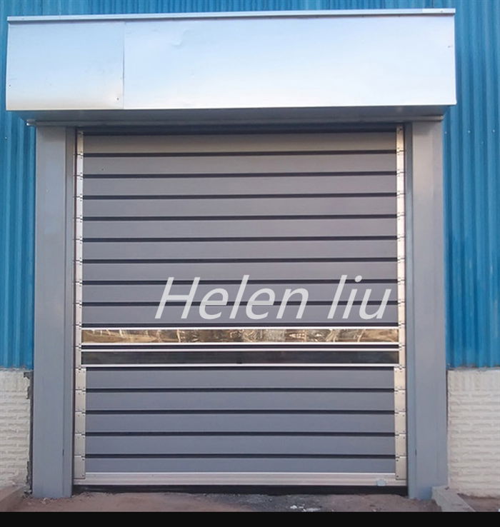 Hard fast rolling shutter door  3