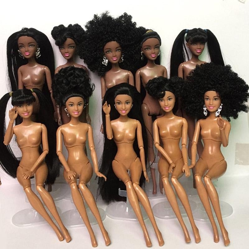 12inch Black Naked Barbie 3