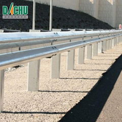 Galvanized Highway W Beam Guardrail