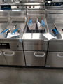 stainless steel desktop fryers and  gas  deep fryers  3