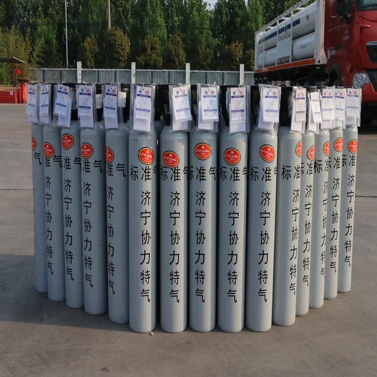 济宁协力气体 供应陕西环保检测标准气 汽油线五组分标准气