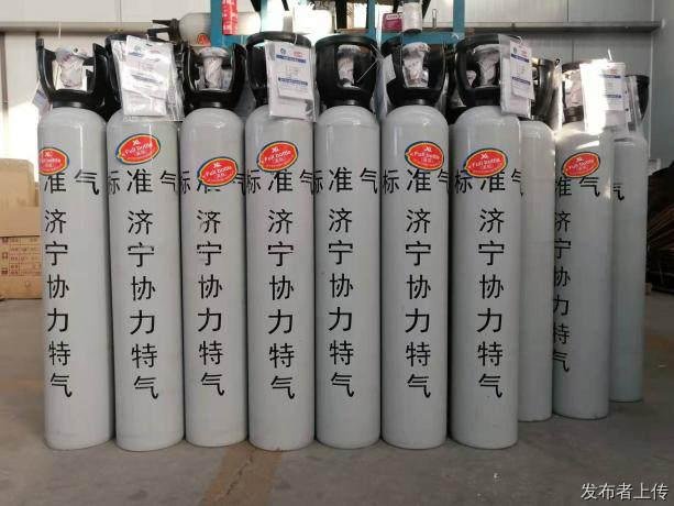 濟寧協力氣體 供應陝西環保檢測標準氣 汽油線五組分標準氣 3