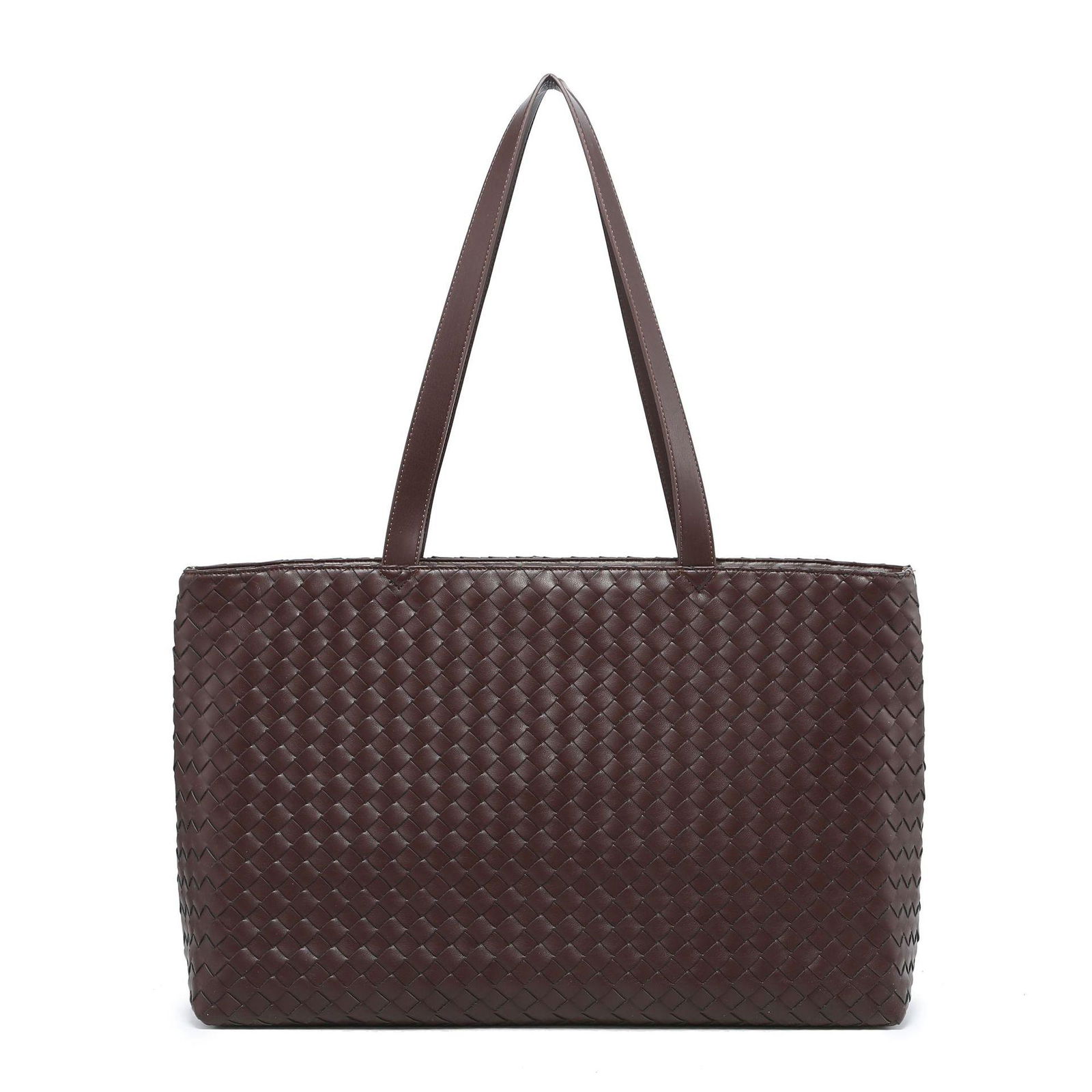 Female large woven tote bag 3