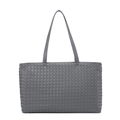 Female large woven tote bag