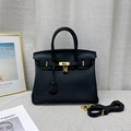 Genuine leather classic Birkin bag stock for sale 15