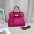 Genuine leather classic Birkin bag stock for sale