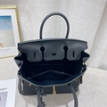 Genuine leather classic Birkin bag stock for sale 16
