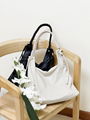 Soft cow leather shoulder tote bag 3