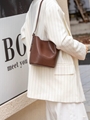 Soft cowhide bucket bag 10